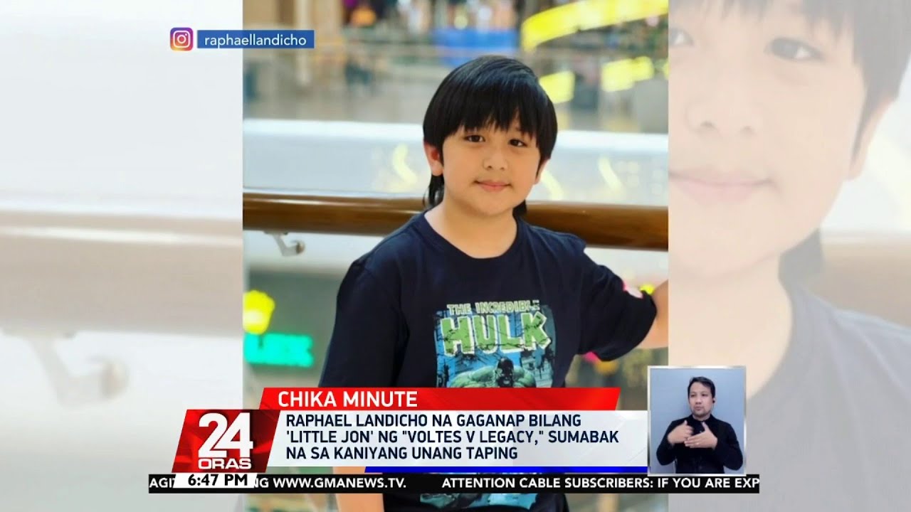 Raphael Landicho na gaganap bilang 'Little Jon' ng 