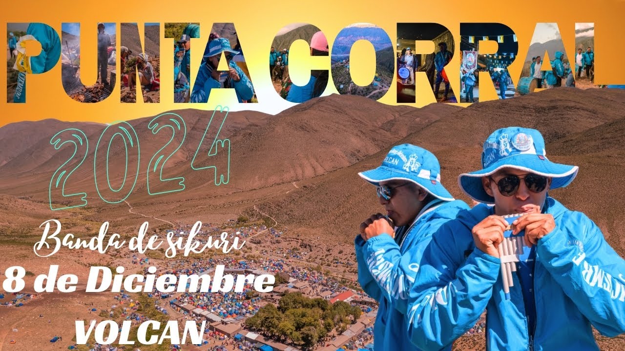 PUNTA CORRAL 2024 BANDA SIKURI 8 DE DICIEMBRE, TUMBAYA, JUJUY, ARGENTINA