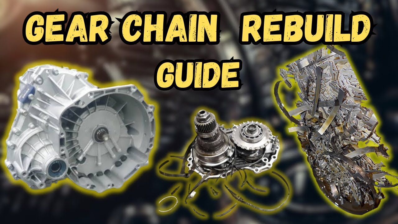 CVT Transmission Gear Chain Failure, Fixing a Broken Gear Chain