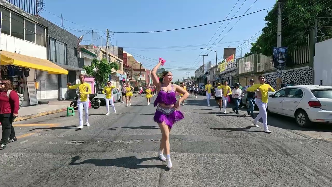 Chinelos Fenix: Drum & Bugle Corps de Cuautla, Mor. - 85 Aniversario Esc. Sec. Antonio Caso.