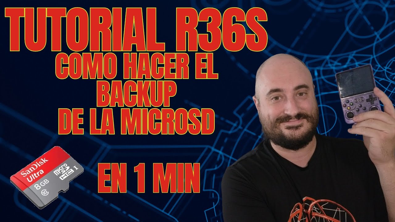 Tutorial R36S Como hacer el backup de la MicroSD