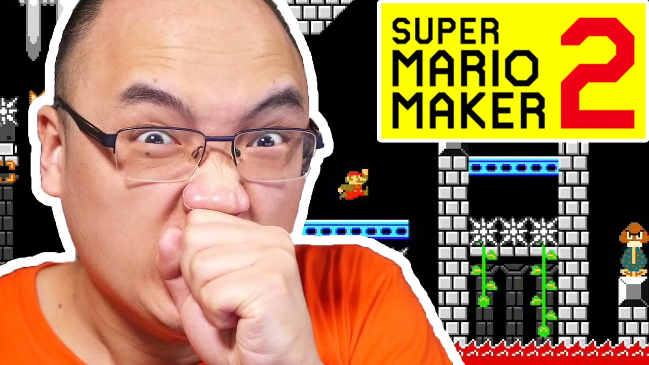ALORS JE SUIS ENFIN DE RETOUR SUR SUPER MARIO MAKER 2 MAIS...