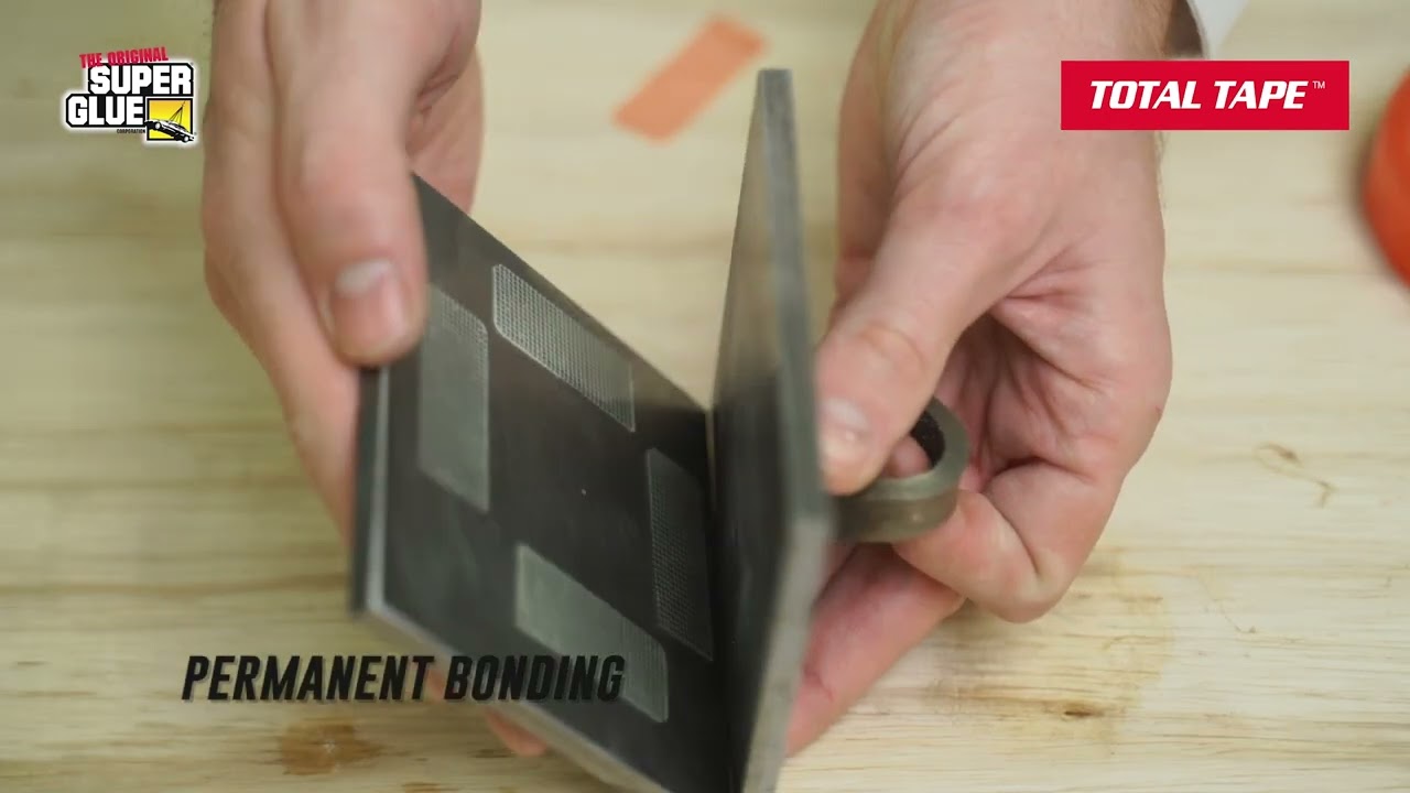 The Original Super Glue Super Strong Total Tape Demo Video