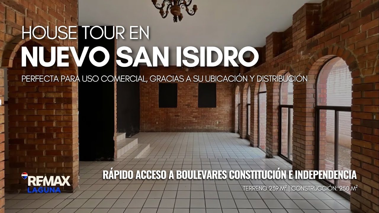 Casa en venta en Nuevo San Isidro | Torreón | Ideal para oficinas 
