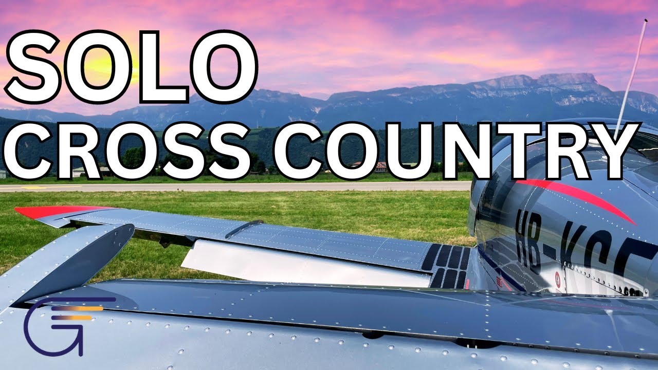 How I Flew SOLO from Italy To Switzerland! | Aviation Daily | 4K | With ATC