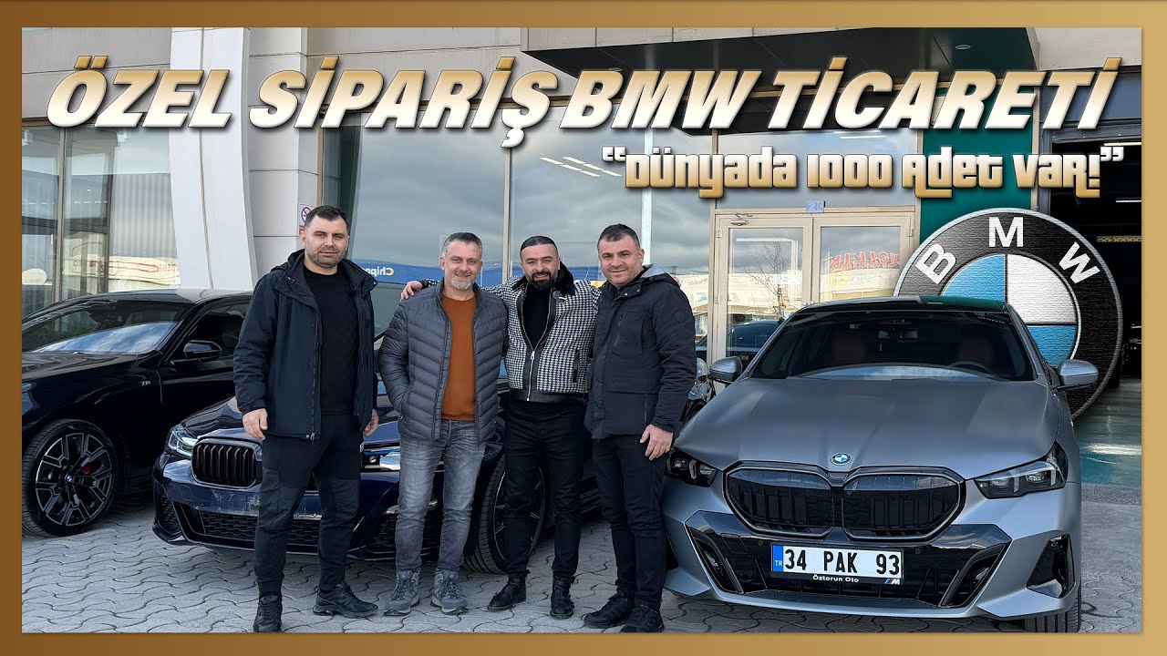 ♻️BMW G60 VE G30 TAKAS DÜNYADA SADECE 1000 ADET VAR!!!SPECİAL EDİTİON & FROZEN GRİ 
