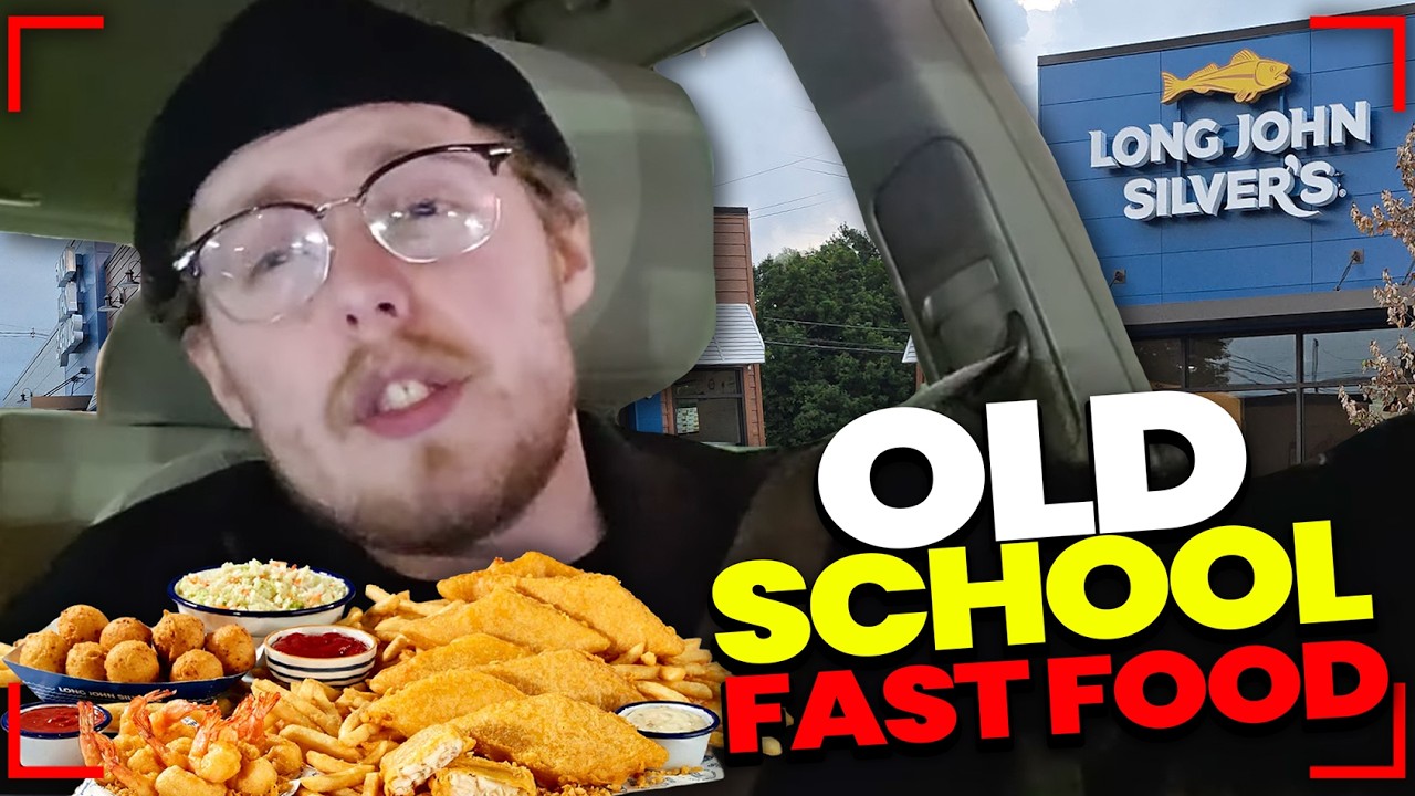Visiting an Old Timey Fast Food Restaurant - Long John Silver's