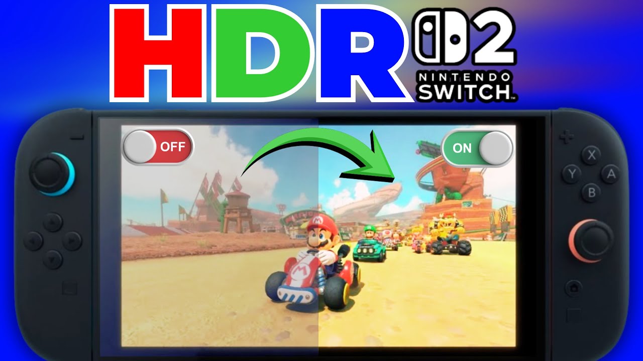 Come abilitare / disabilitare l'HDR su Nintendo Switch 2