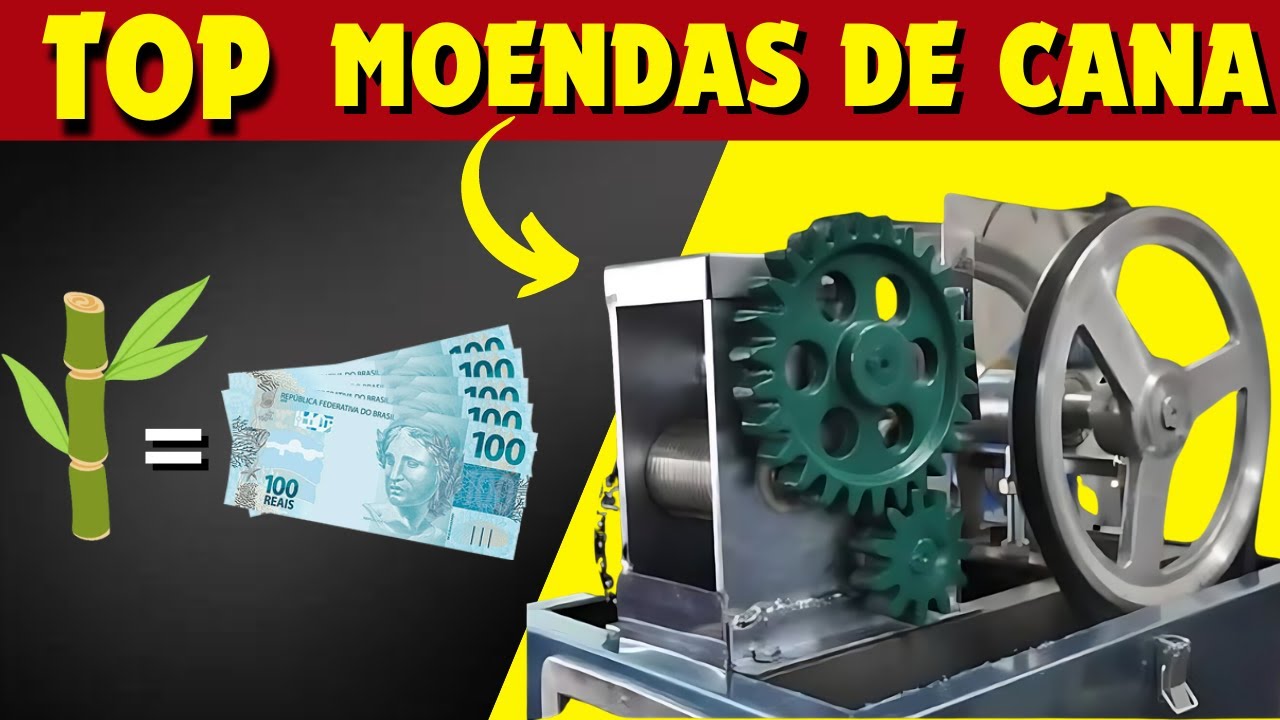 9 MELHORES MÁQUINAS DE MOER CANA / Caldo de Cana / Garapa