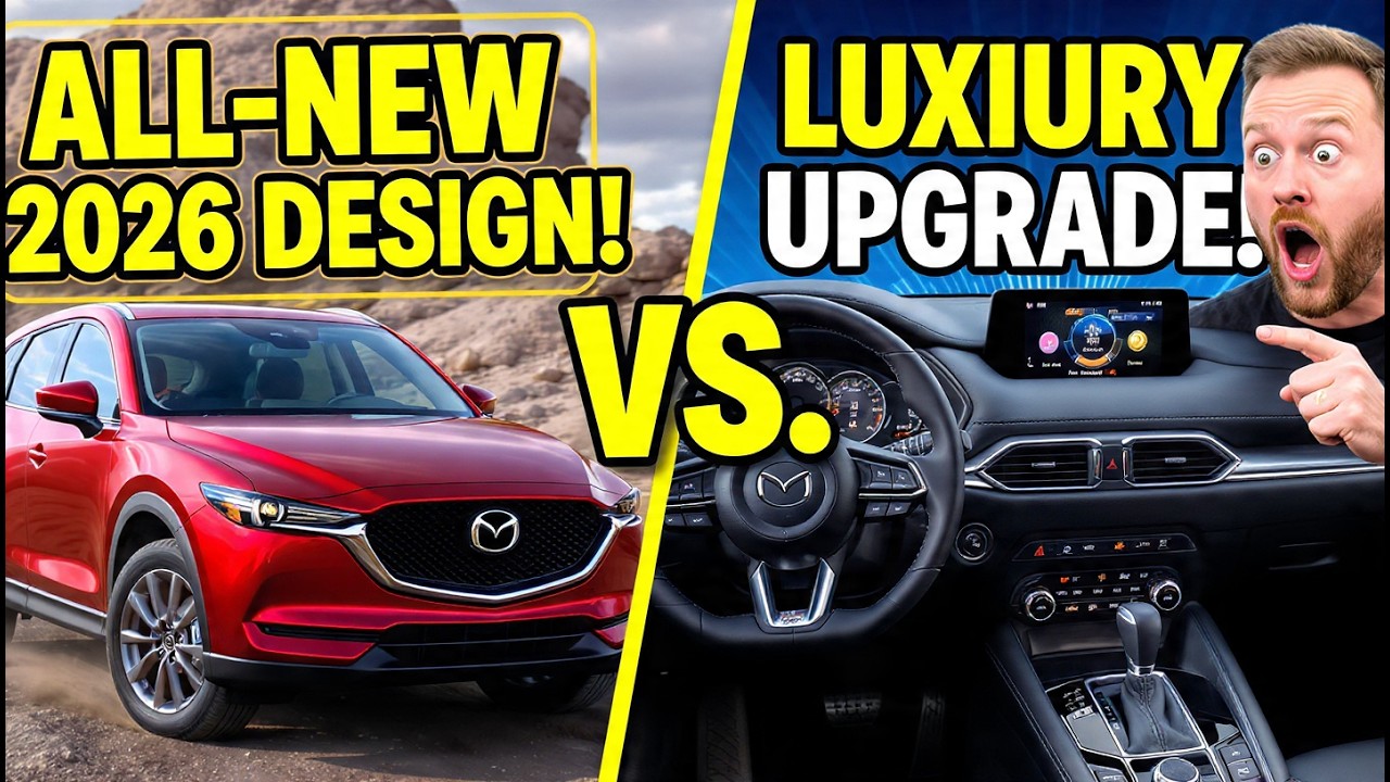 Совершенно новая Mazda CX-5 2026 года — первый взгляд изнутри и снаружи.