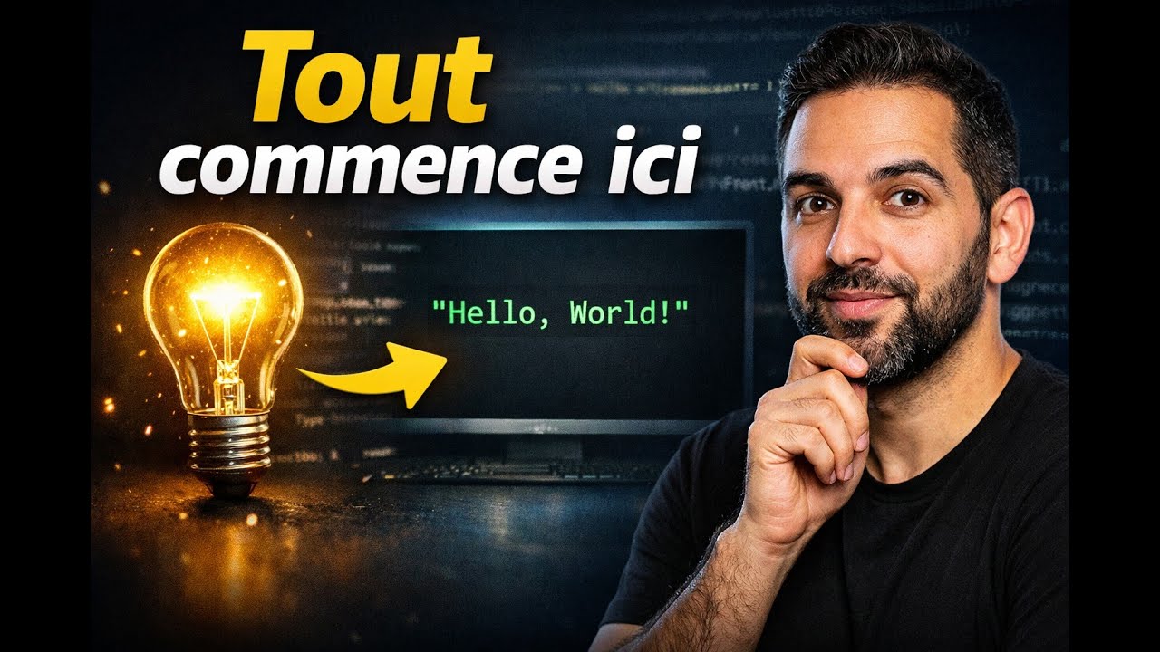 De l’idée à “Hello, World”  Le début de l’informatique expliqué simplement