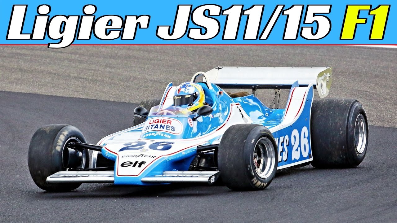 Ligier JS11/15 F1, 3.0-Litre V8 Ford Cosworth DFV Engine, AvD Oldtimer GP Nürburgring & Goodwood FOS