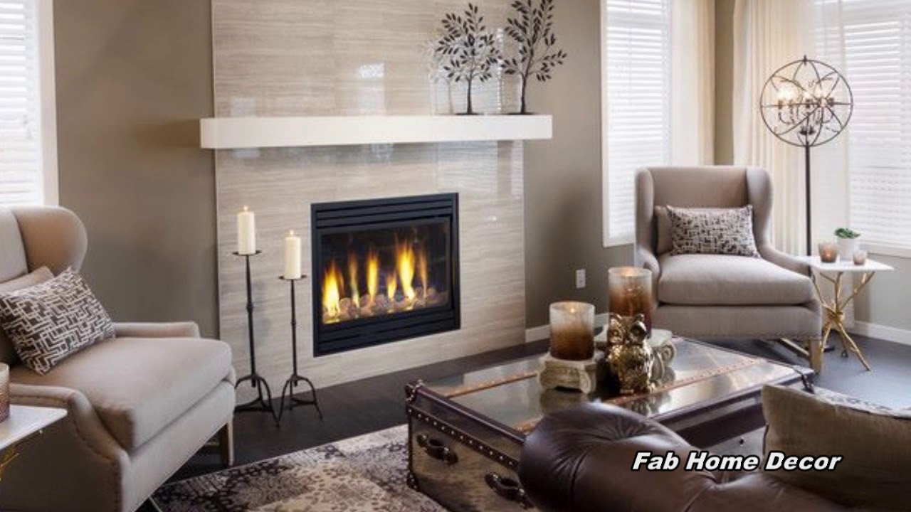 2018 Winter Fireplace Mantel Decoration Ideas