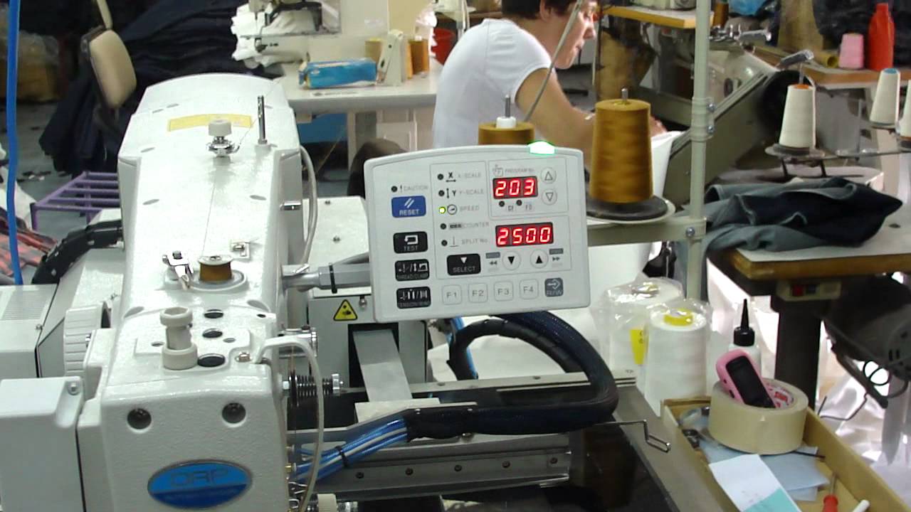 Maquina Autómata de pegado de bolsillos marca DRP