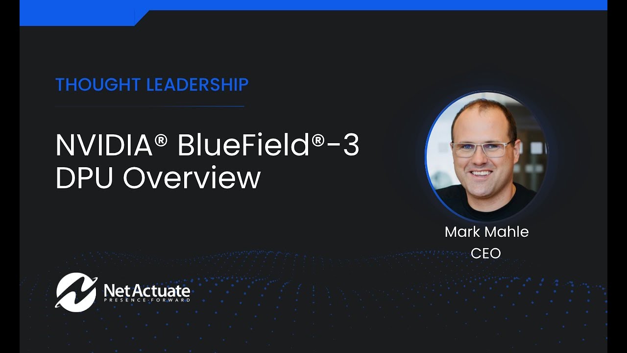 NVIDIA&reg; BlueField&reg; 3 DPU Overview
