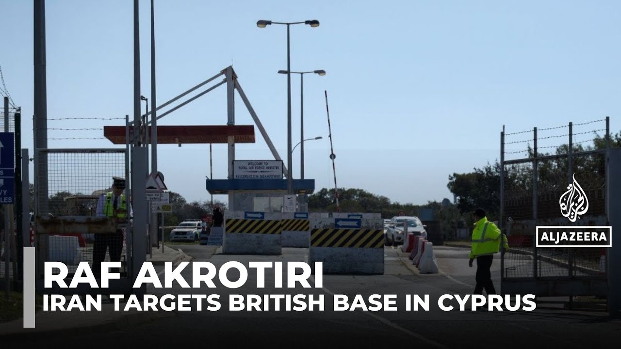Iranian drone strikes British air base in Cyprus, escalating regional tensions