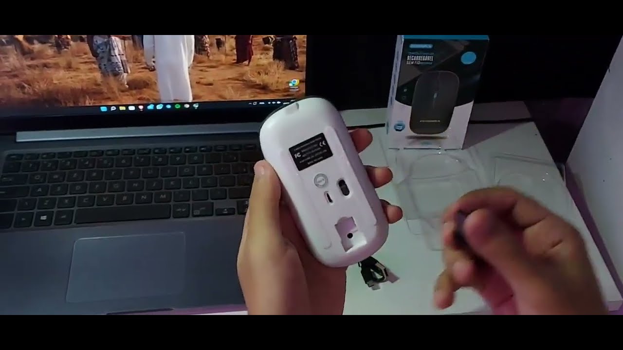 Como configurar Mouse sem fio wireless