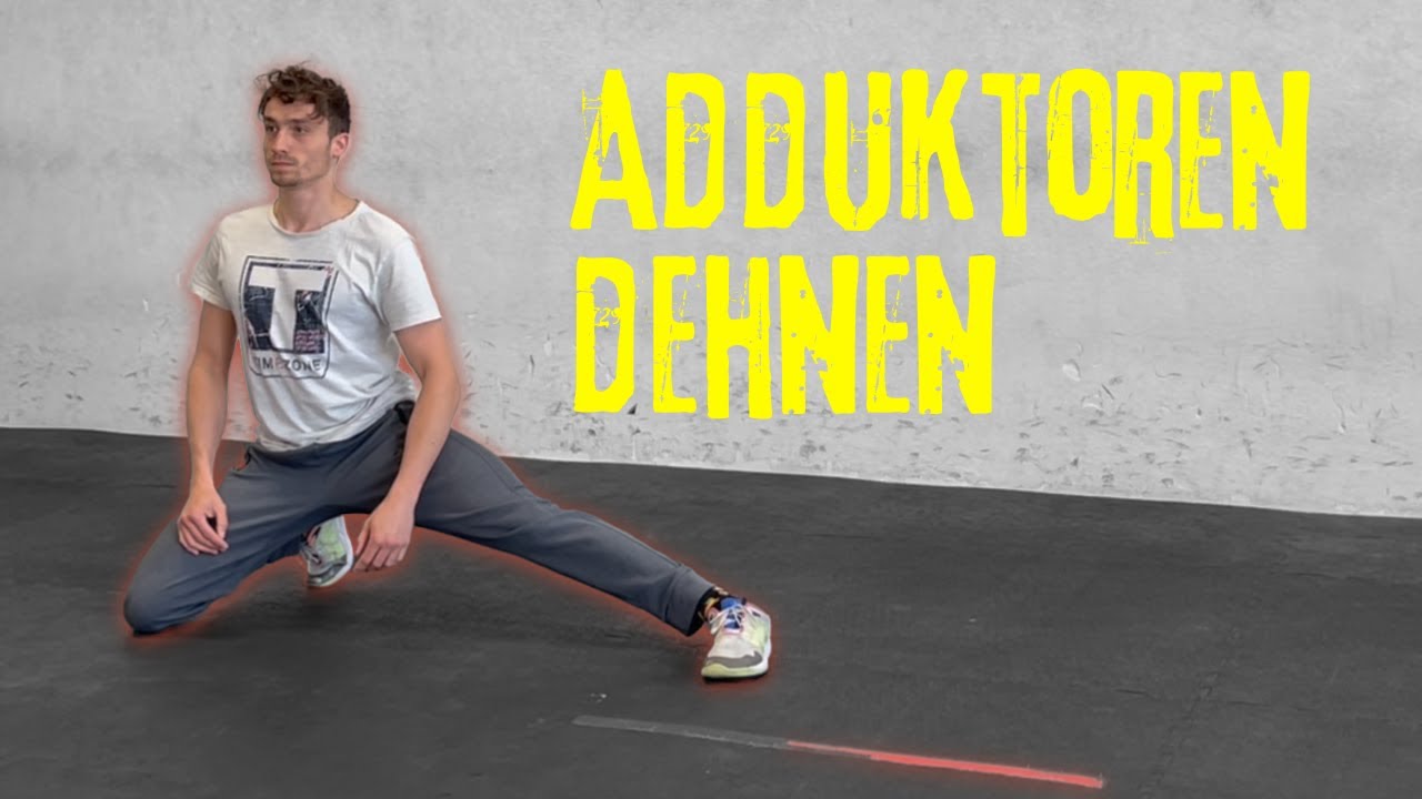Adduktoren Stretching/ dehnen - Übungsmediathek