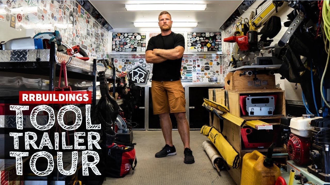 RR Buildings Tool Trailer Setup