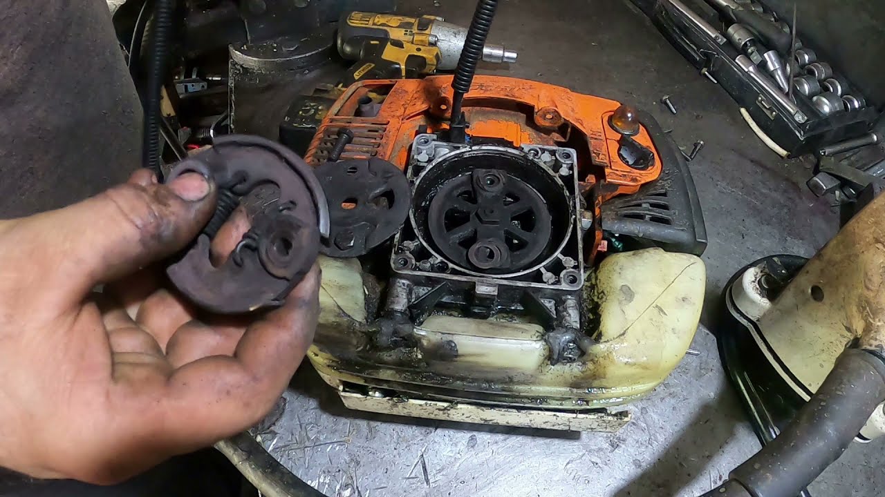 Stihl fr 480 Balata Yayı değişimi Nasıl yapılır / How to make a Stihl fr 480 Pad Spring replacement