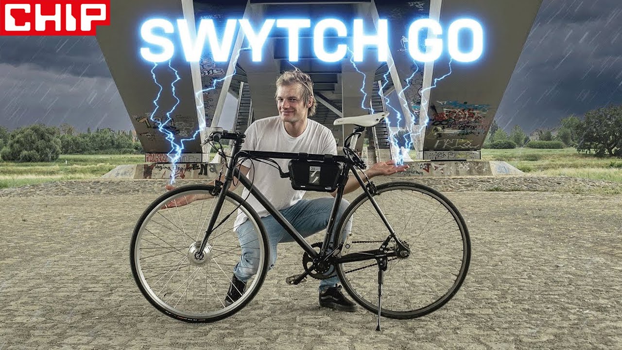 Schrottrad zum E-Bike umgebaut: So gut ist das günstige Umbau-Kit von Swytch | CHIP