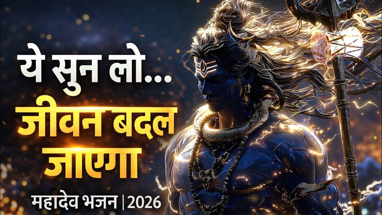 🌼 Mahadev Bhajans 2026 | Latest New Songs | Hindi Devotional | Peaceful Shiv Bhajan | Soulful Music