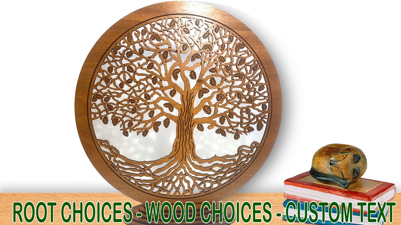 Entangled Tree Of Life!  w/ Tiered-Oval Stand