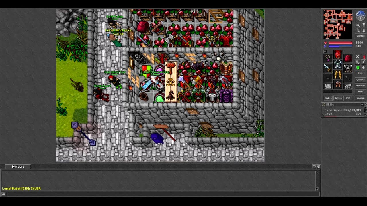 Tibia - Lord'Paulistinha Getting Ferumbras Hat & Addon (Elera 2008 8.22)