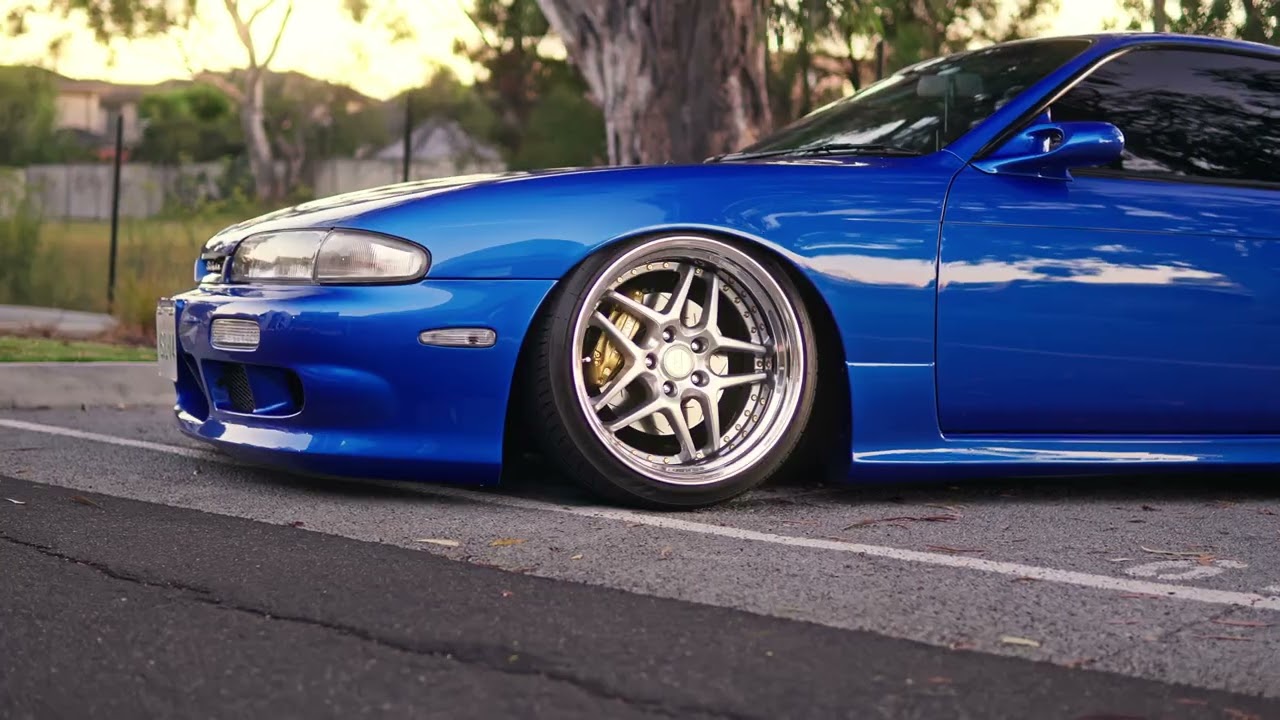 Nissan Silvia S14 1994 Bayside Blue - Golden Hour Cinematic | 4K