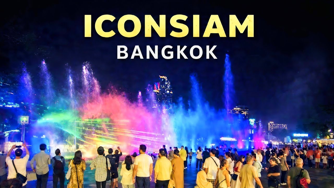 IconSiam Mall Bangkok | Thailand POV Walk (No Talking, Real Sound) 4K