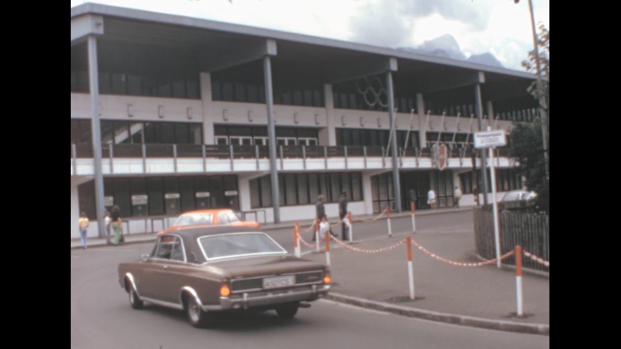 Garmisch-Partenkirchen 1974 archive footage