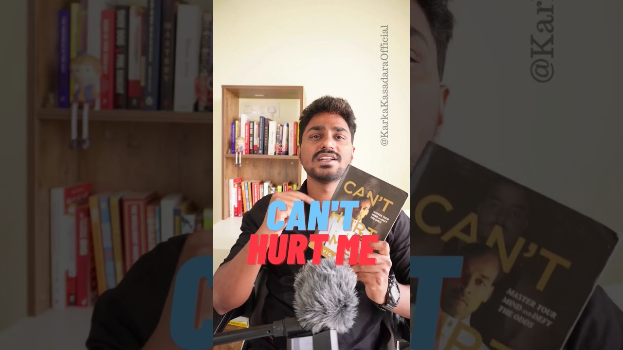 3 Lessons from Can't Hurt Me #karkakasadara #tamilbookreview #booksummary #canthurtme