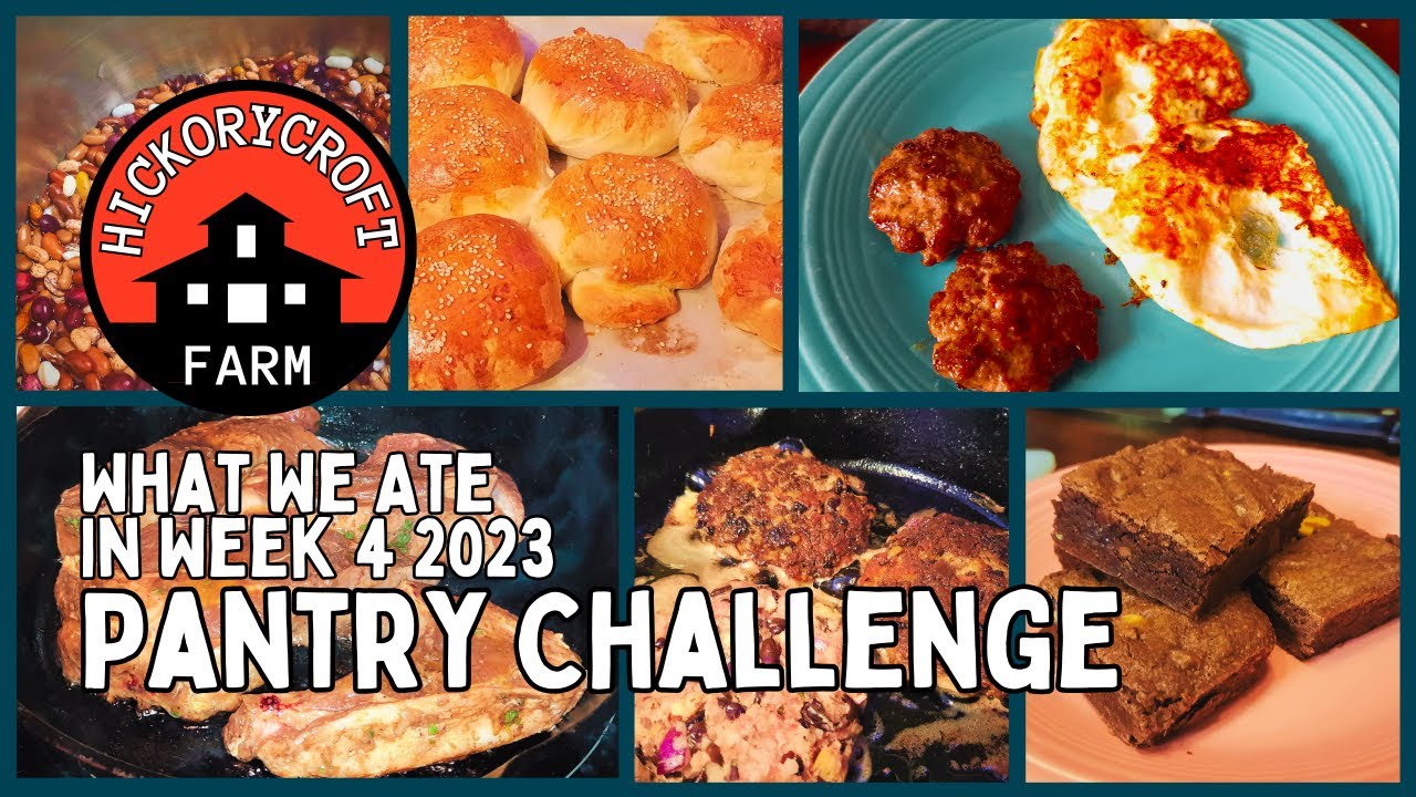 PANTRY CHALLENGE: What We Ate In Week 4 2023 #threeriverschallenge