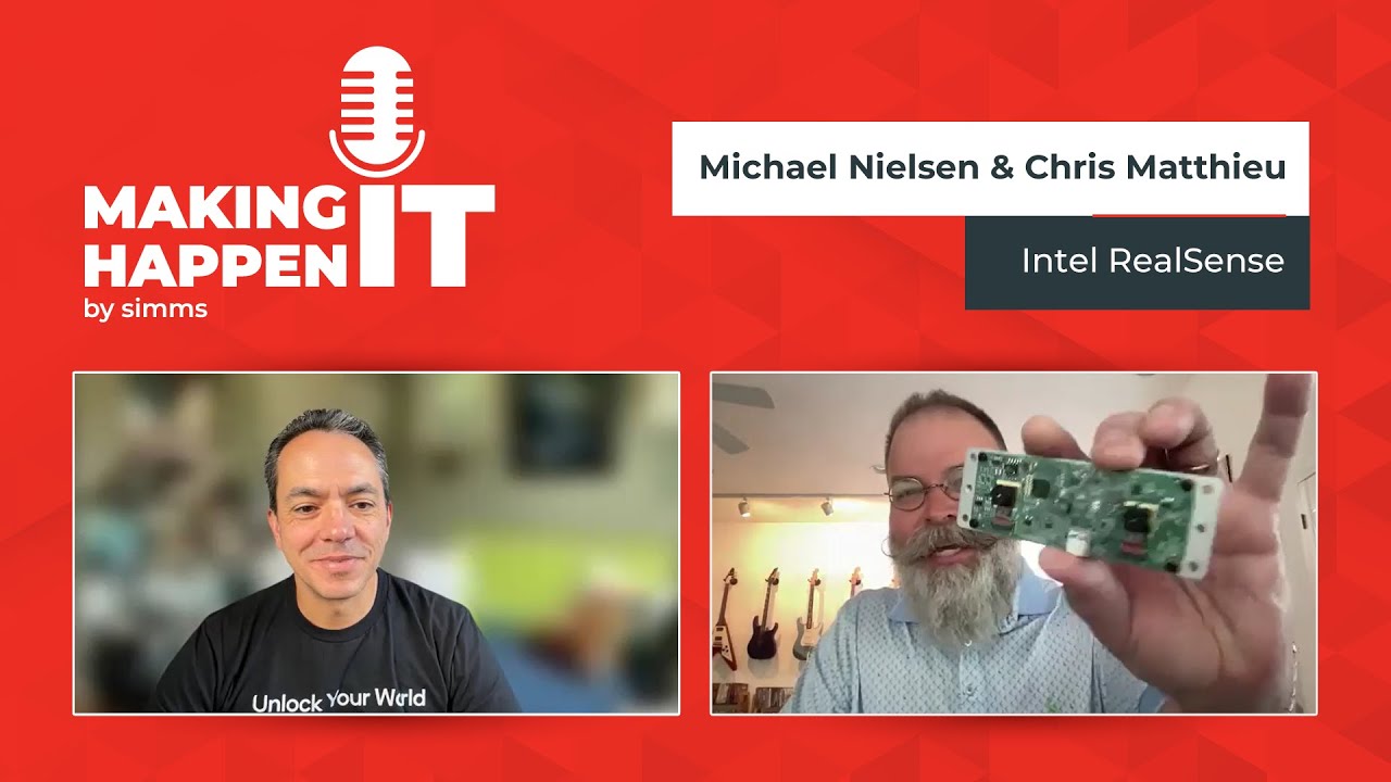 VISION for the FUTURE: REALSENSE, ROBOTICS & BEYOND | Making IT Happen by Simms | Technology EP11