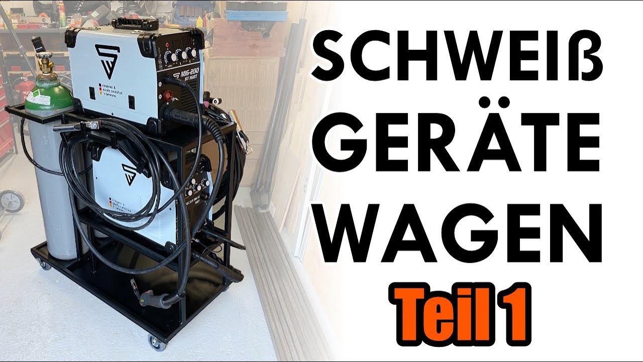 Schweißgerätewagen DIY | Teil1