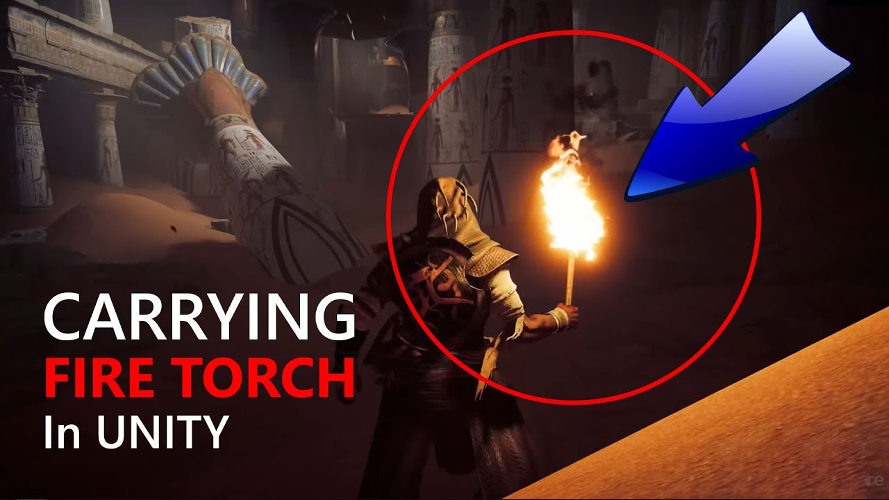 👉 How I Created Advance Fire Torch like Assassin's Creed in Unity