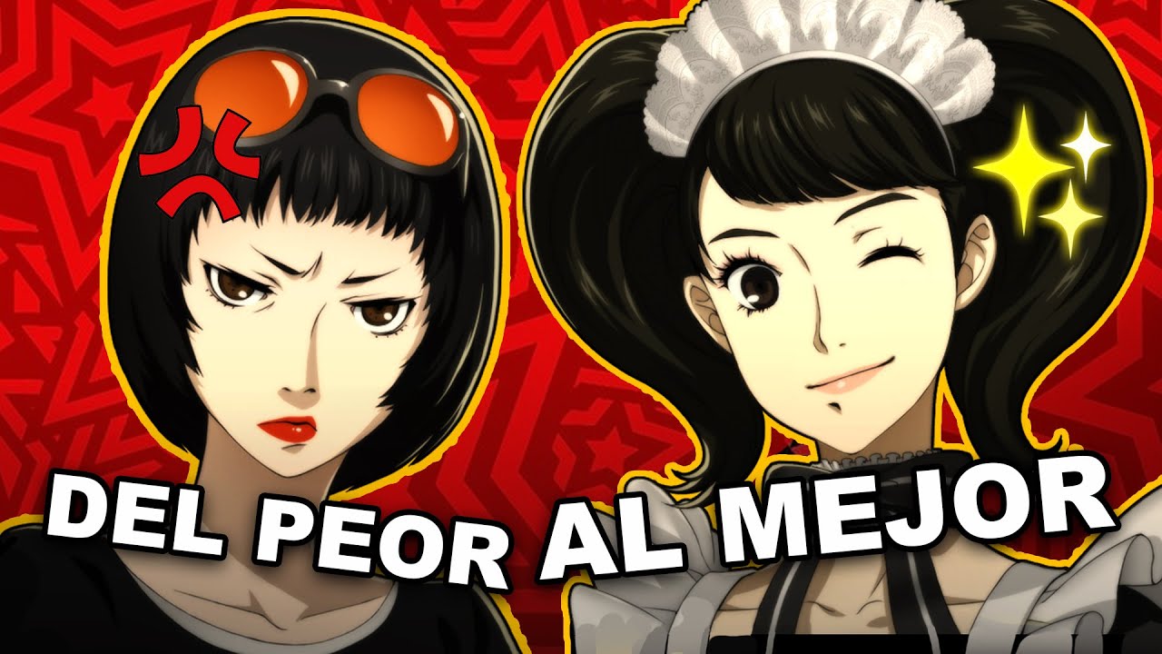 Del PEOR al MEJOR Confidente de PERSONA 5 ROYAL | TIER LIST