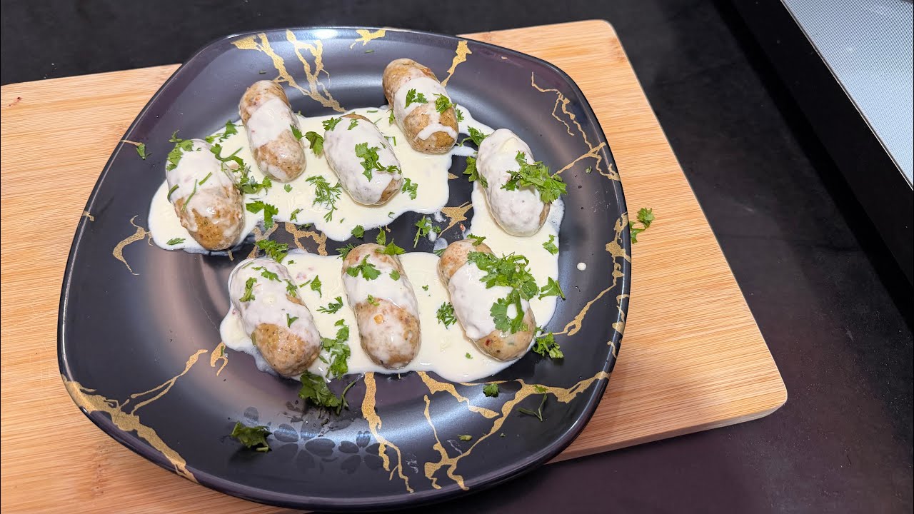 Foil chicken cheesy kabab