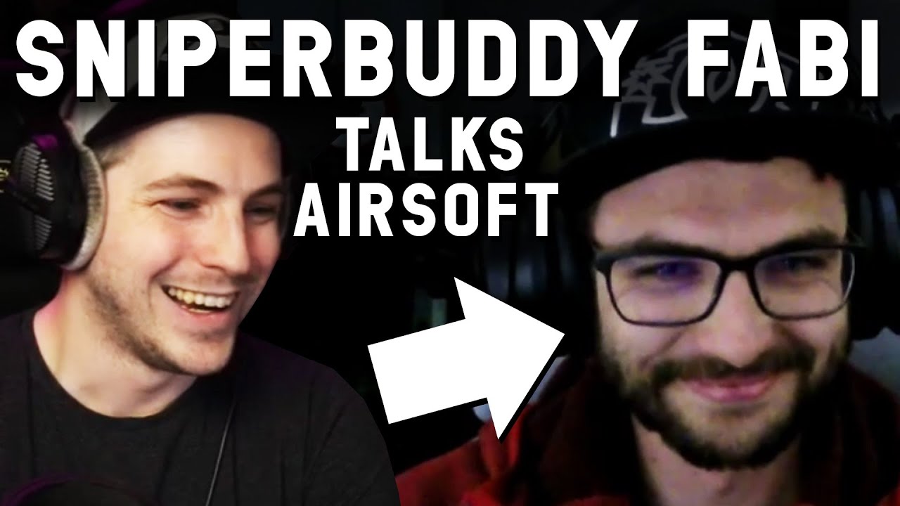 I talk airsoft with Sniperbuddy Fabi