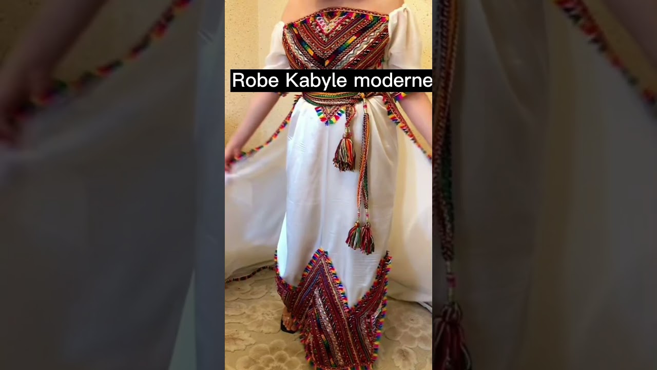 Robe kabyle moderne 2022 