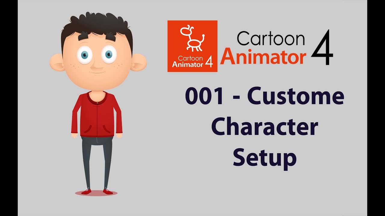001 Character - Illustrator to Photoshop to CTA4 | Create Character | Cartoon Animator
