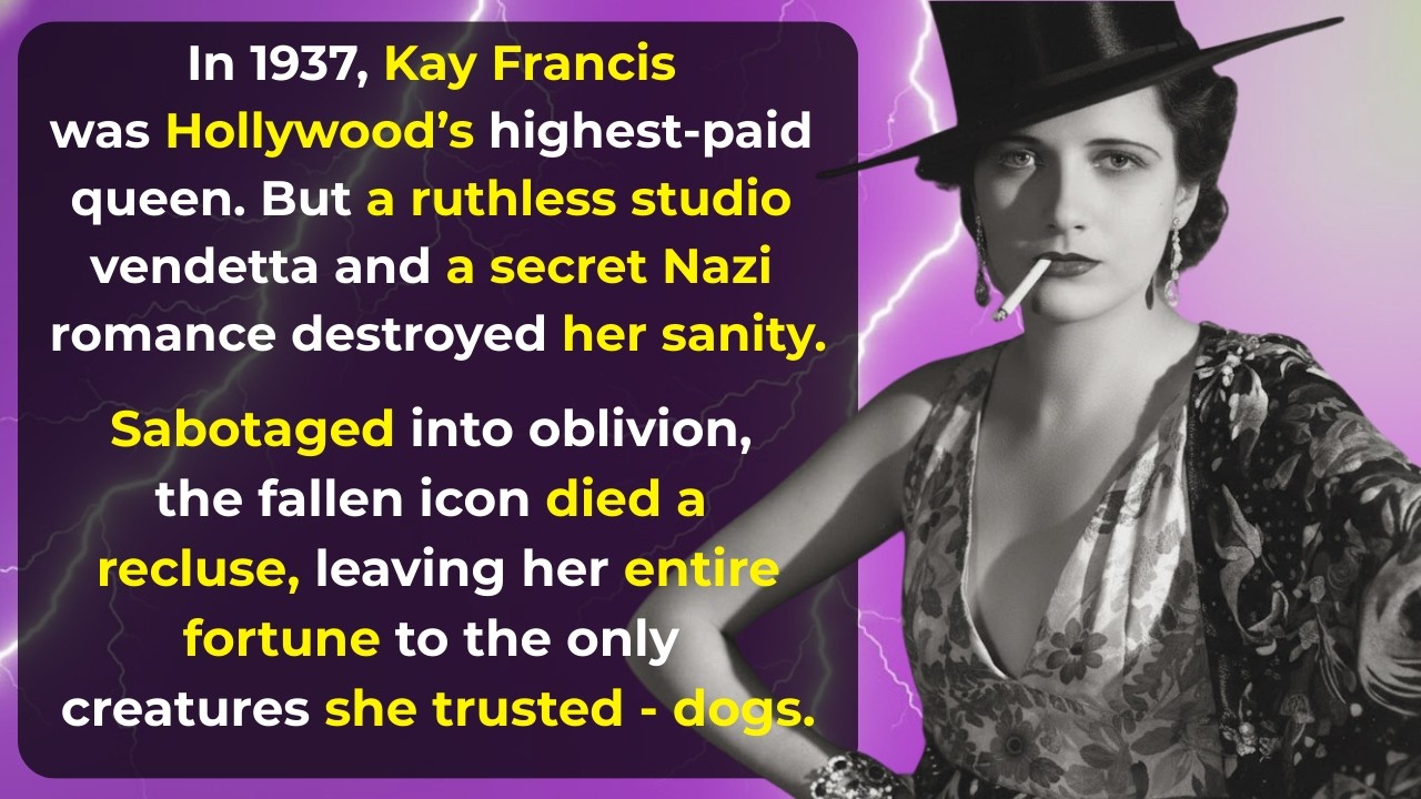 Nazi Spies, S*x Diaries & A Suicide - The Dangerous Life of Kay Francis