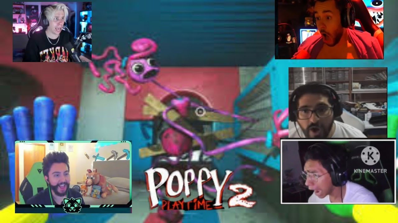 15 youtubers reaccionando la muerte de mommy long legs (RECOPILACIÓN NORMAL)