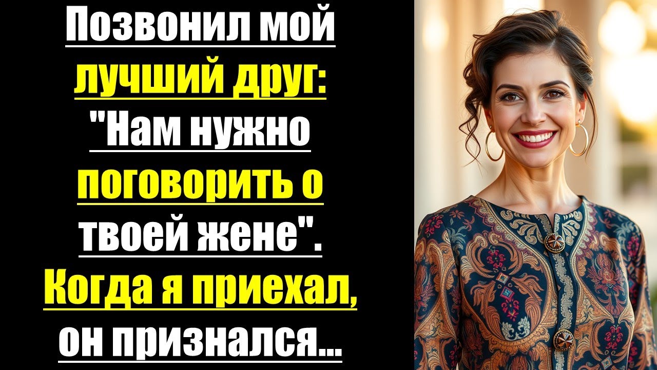 Позвонил мой лучший друг: 