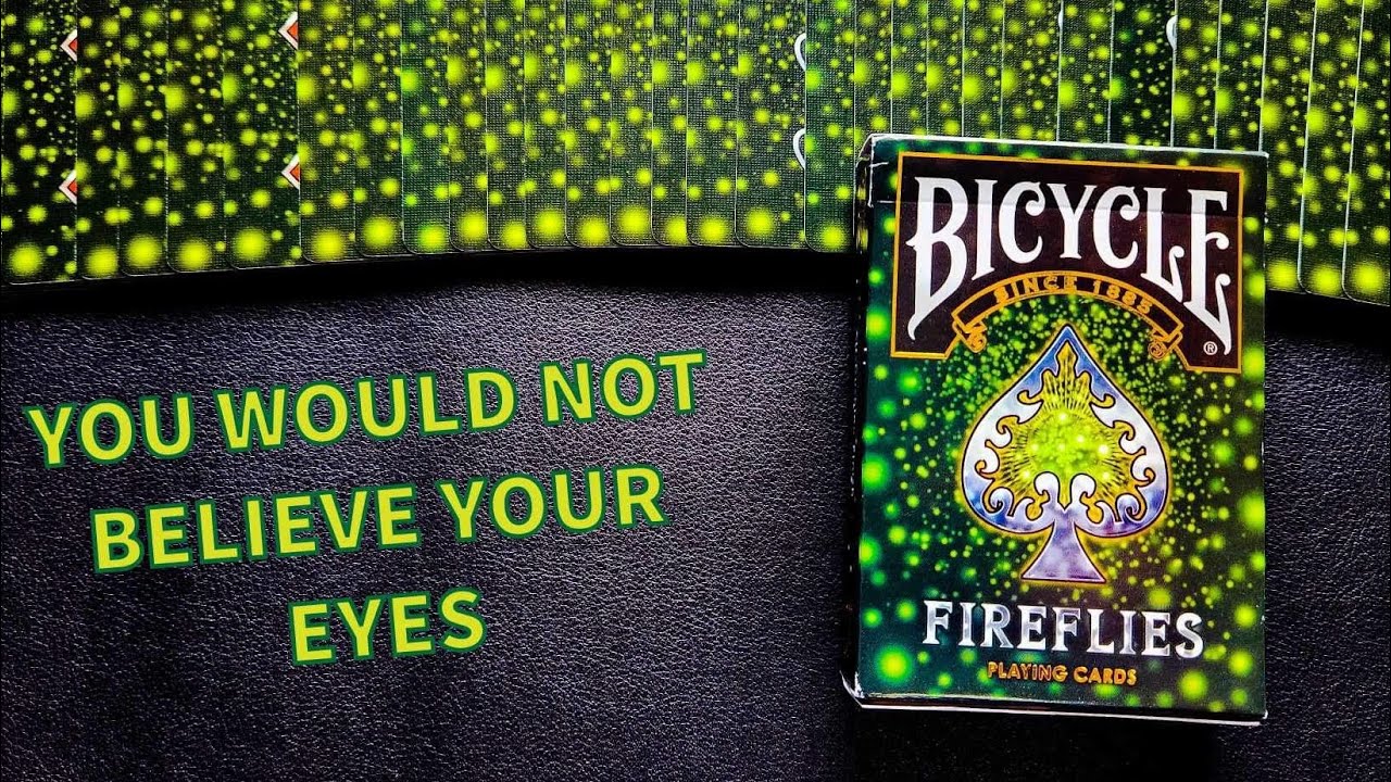 Fireflies Playing Cards by Bicycle | Showcase