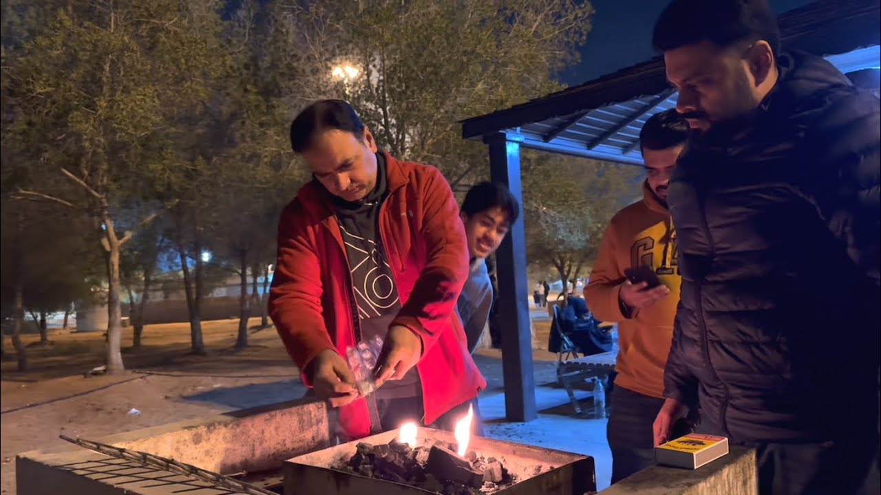Dubai to Al Ain 🇦🇪 to have BBQ Night with Friends & Family | Winter Vibes All Night Long