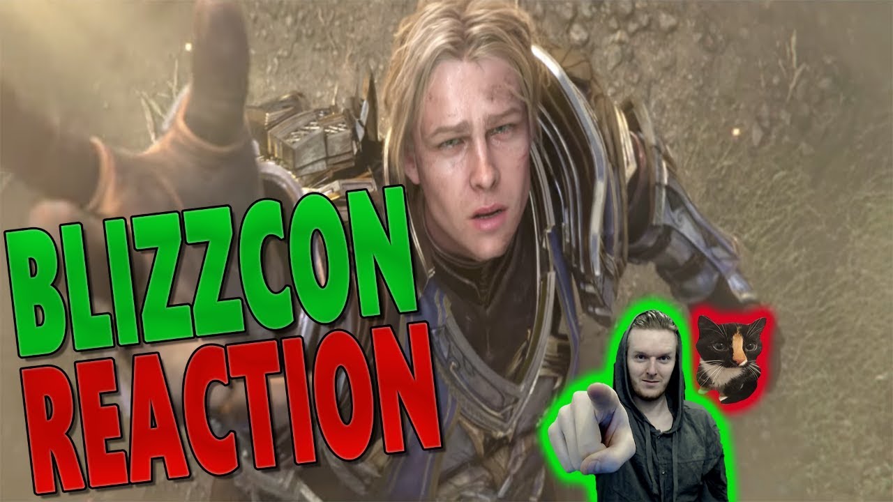 BlizzCon 2017 - The Opening Ceremony REACTION - Battle for Azeroth Cinematic Trailer & Vanilla WoW