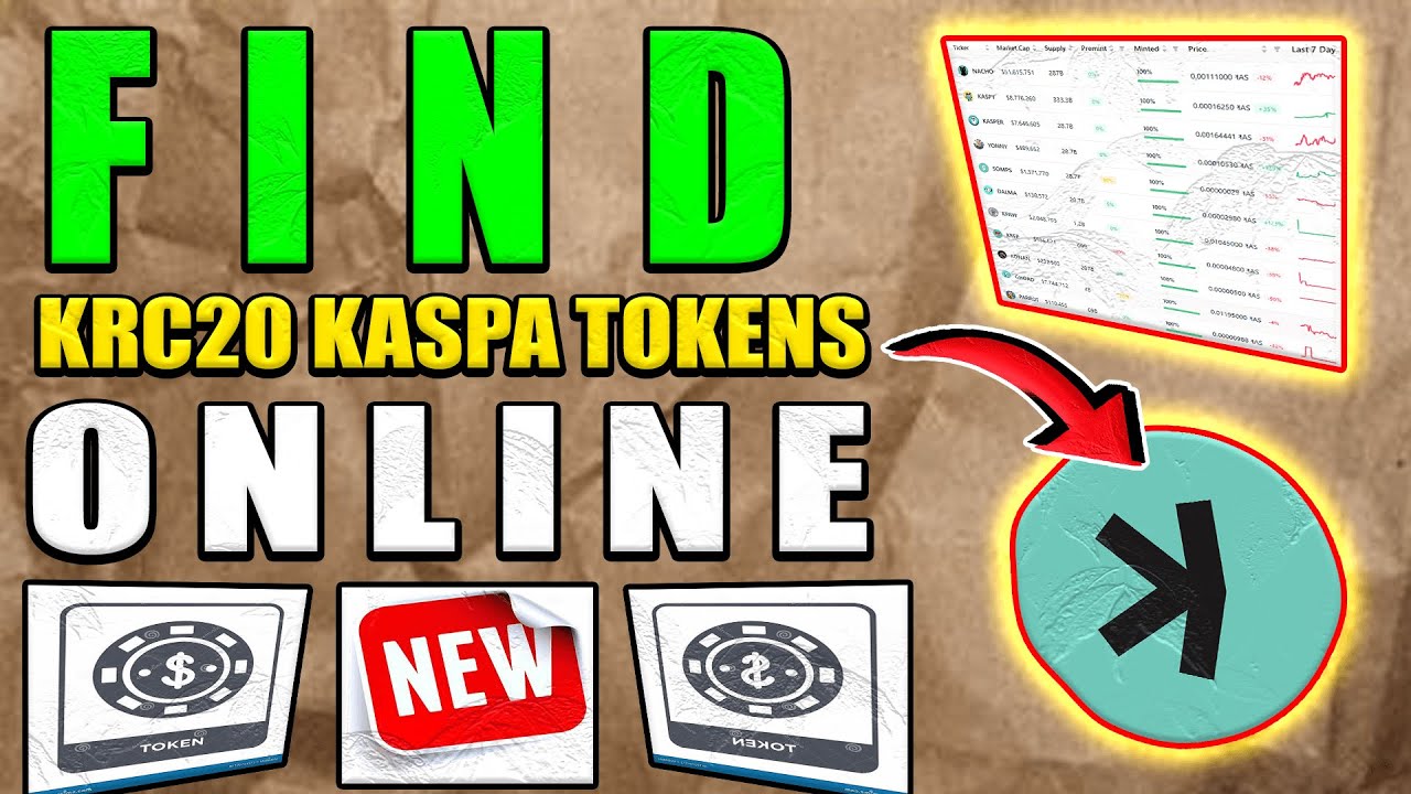 How To Find KRC20 Kaspa Tokens Online Tutorial (2025)