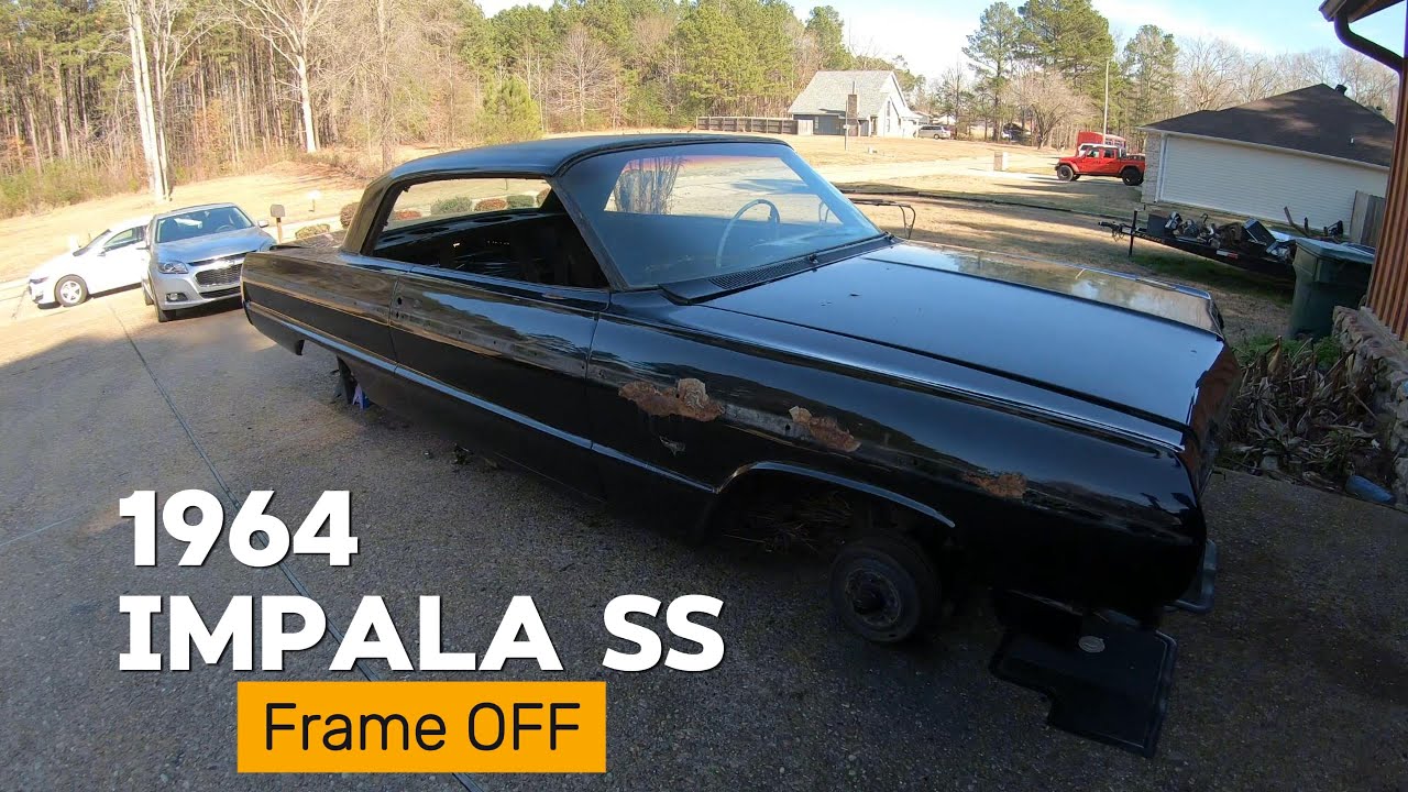 Полная переделка кузова Impala SS 1964 года с помощью ED.