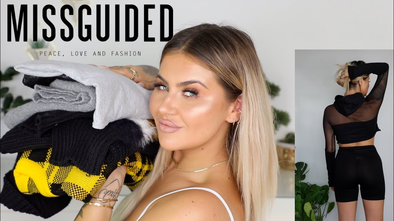 MISSGUIDED TRY ON CLOTHING HAUL - AUTUMN 2018 ad | JAMIE GENEVIEVE